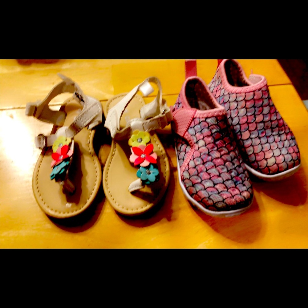 Two pairs of 5C summer shoes